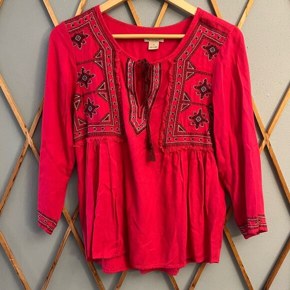 Lucky Brand Boho Blouse - Picture 1 of 3